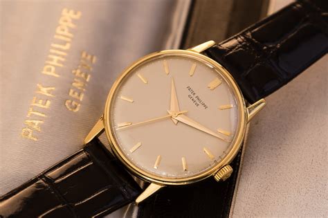 patek philippe calatrava vintage gold